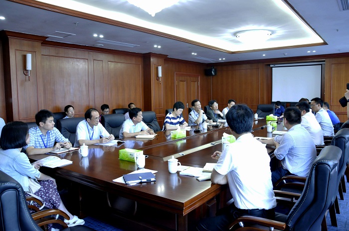 福州市委常委、鼓樓區(qū)委書記薛侃一行蒞臨集團公司調(diào)研