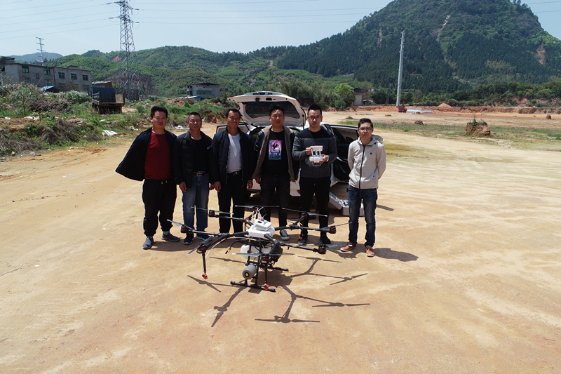 福農作物公司在浦城縣和建寧縣舉辦植保無人機飛手培訓