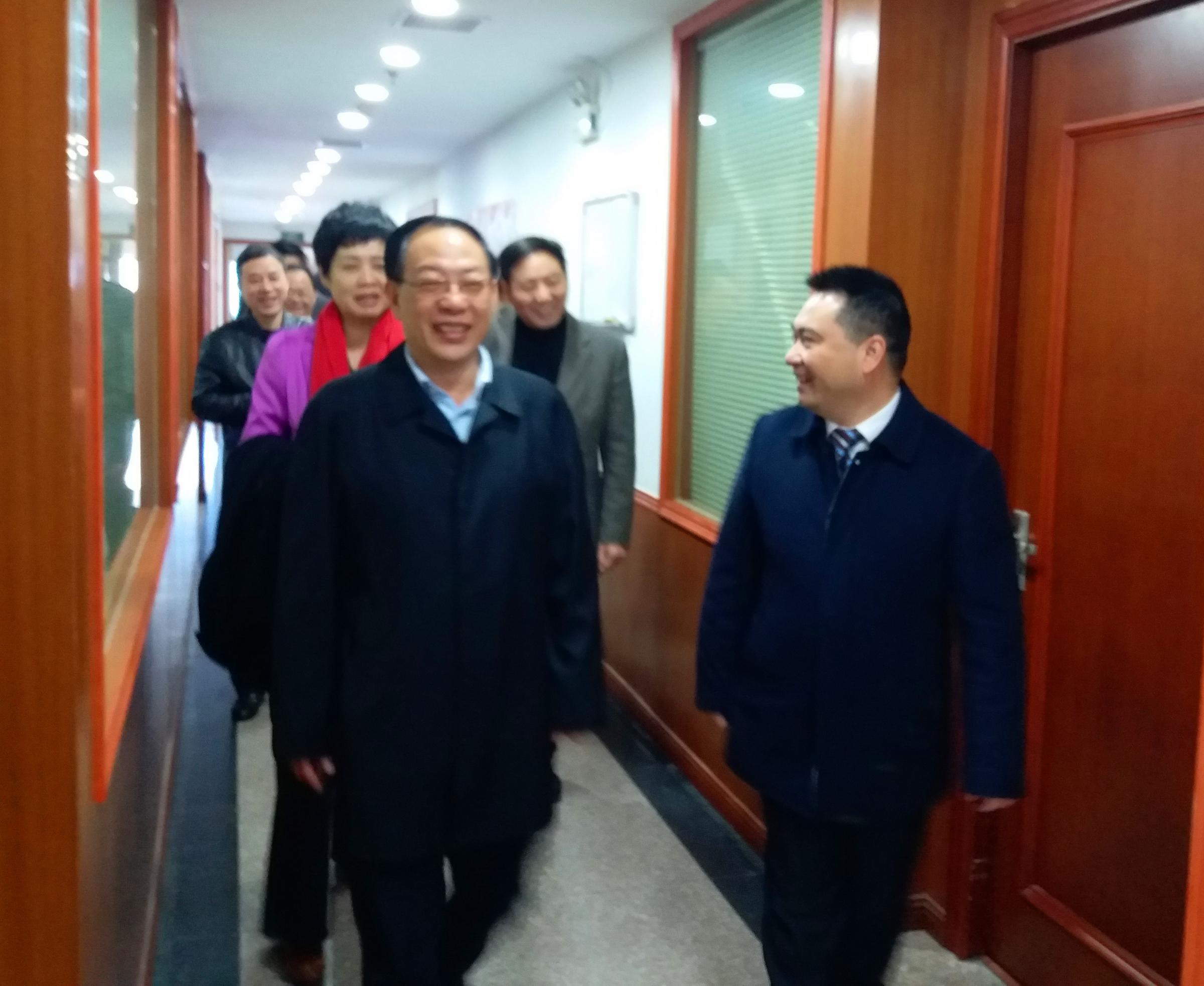 省社領(lǐng)導(dǎo)新春看望慰問(wèn)集團(tuán)公司干部職工