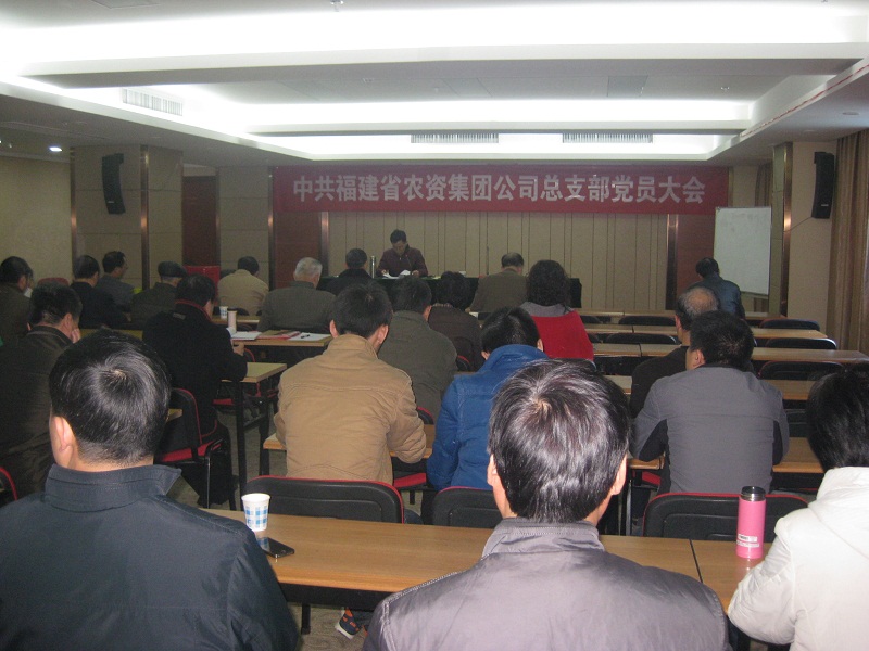 中共福建省農(nóng)資集團(tuán)公司黨總支換屆選舉產(chǎn)生新一屆總支委員會