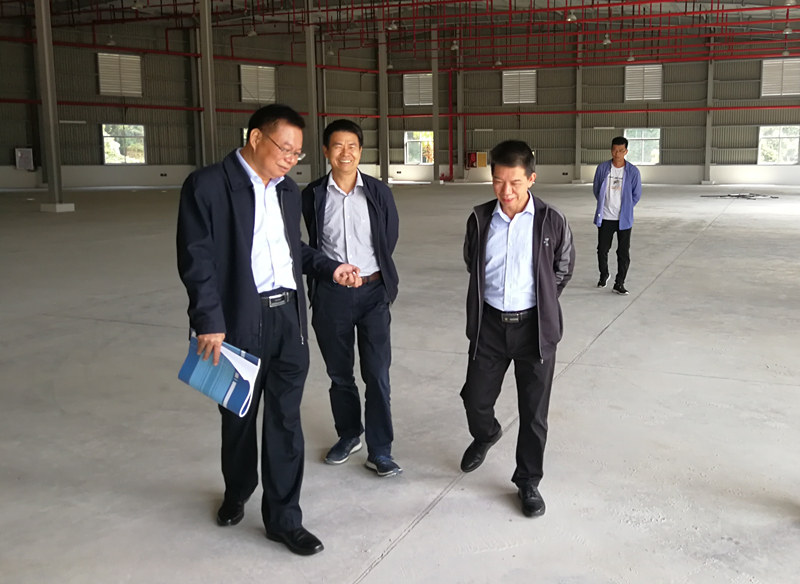 省社監(jiān)察審計室檢查指導閩西（龍門）物流中心工作