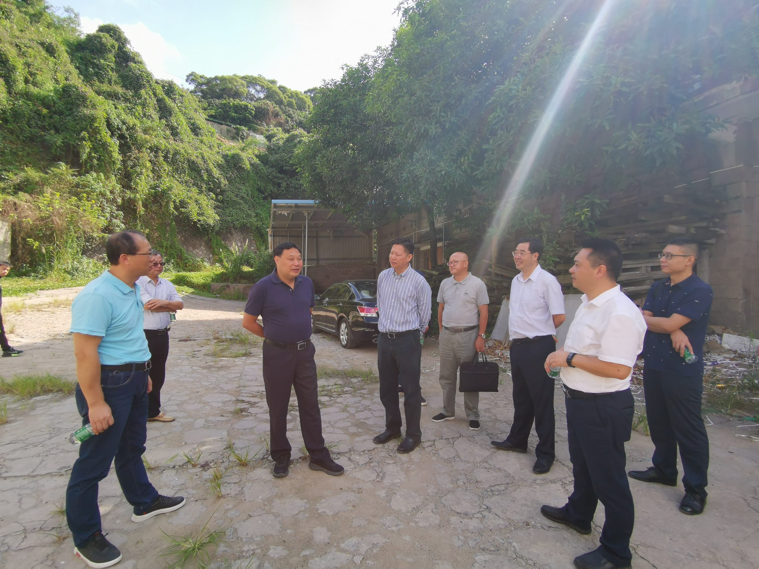 省社黨組書記、主任張作興一行調(diào)研指導農(nóng)資集團福州魁岐資產(chǎn)經(jīng)營開發(fā)工作