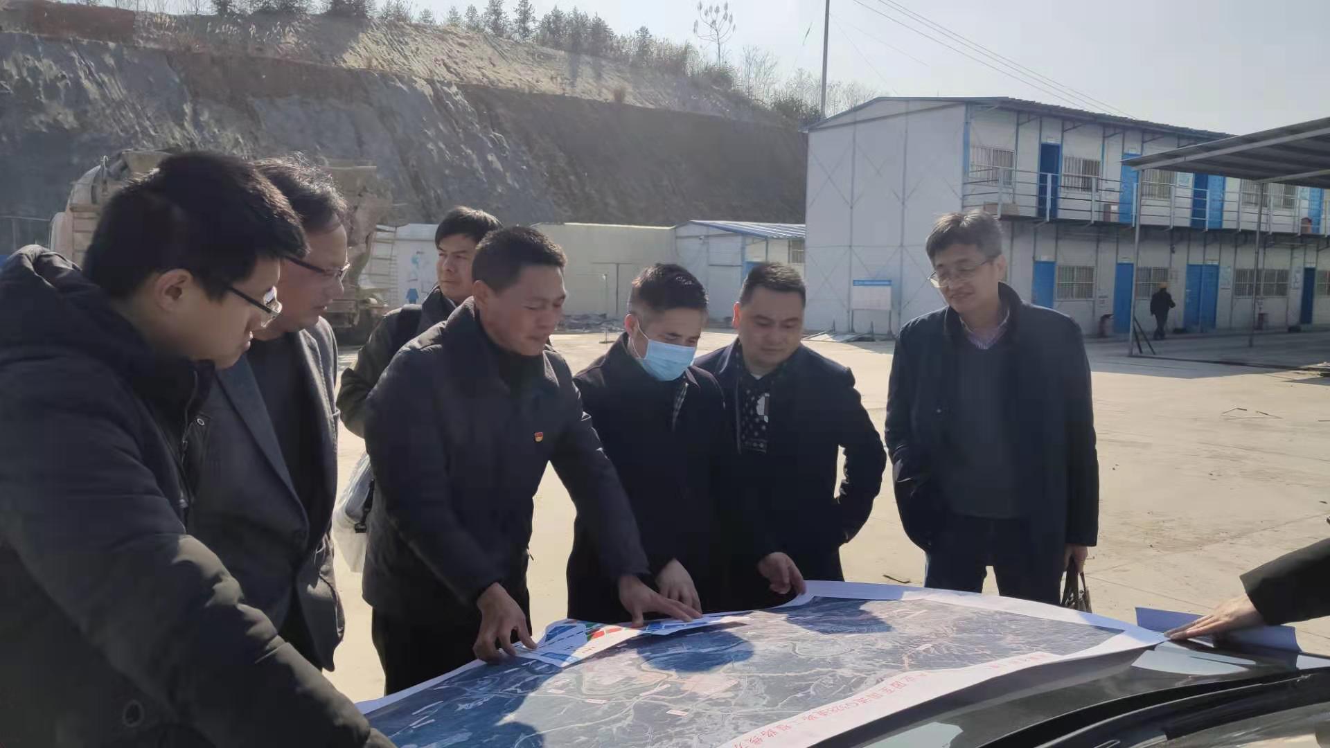 集團公司領導赴建寧考察調研