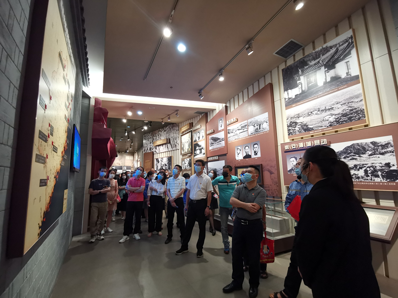 省福農(nóng)集團(tuán)組織參觀(guān)“紅色福建 光耀千秋”主題展