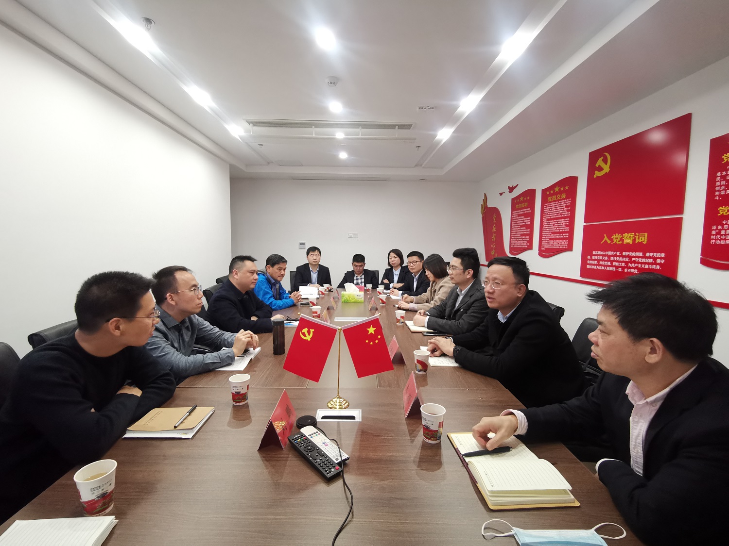 省農(nóng)信聯(lián)社一行到訪集團(tuán)公司