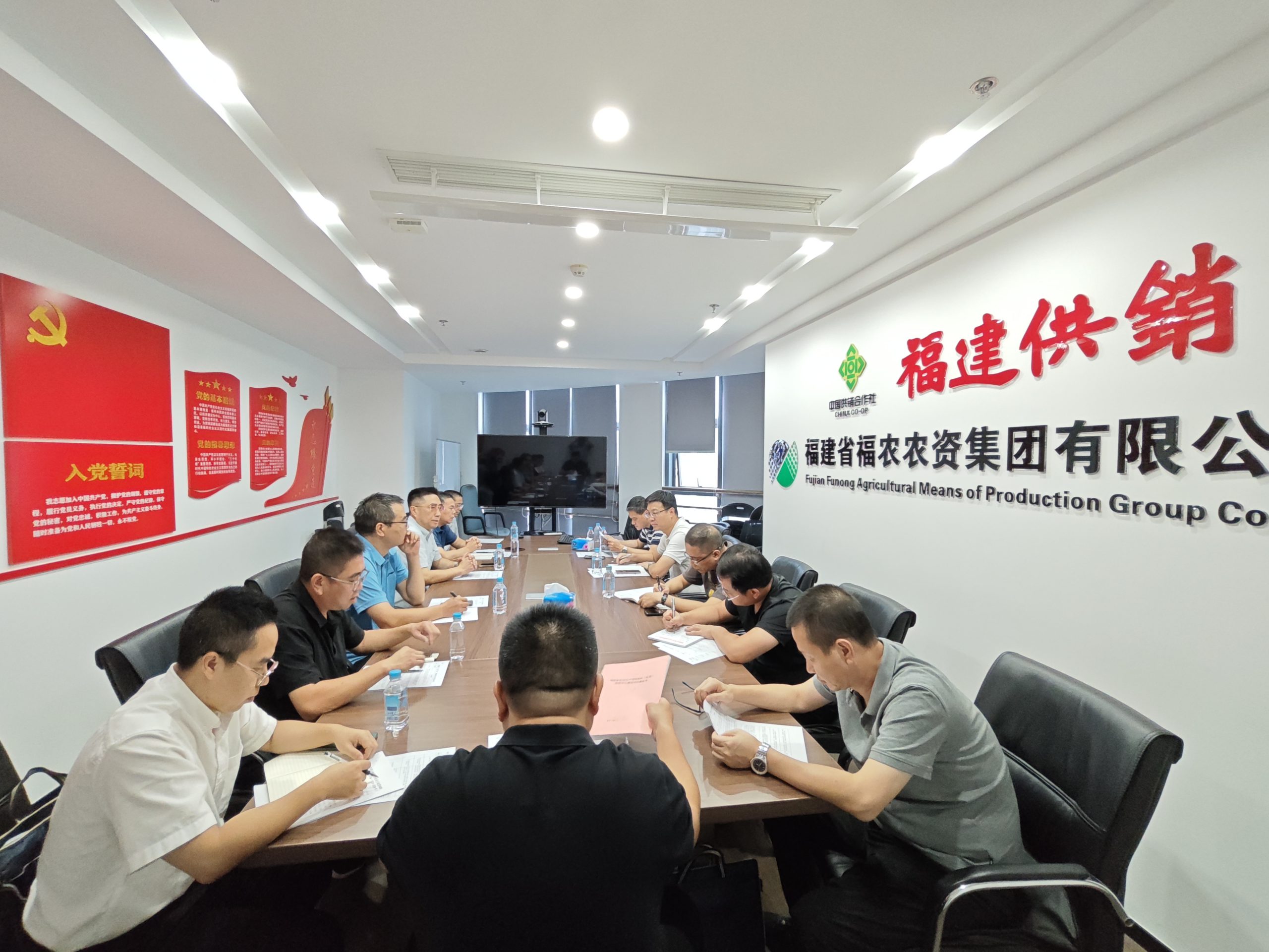 三明市供銷社領(lǐng)導(dǎo)帶隊到訪福農(nóng)集團